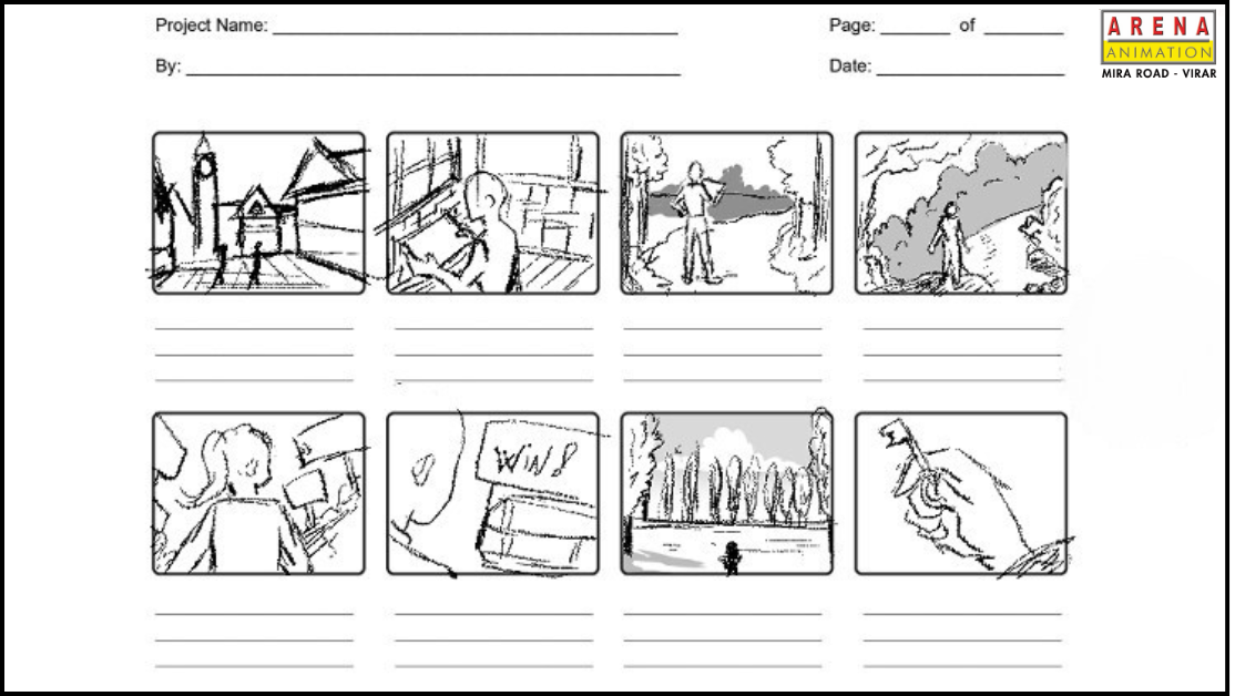 How to Storyboard Like a Pro – Animation Courses at Virar – FramesNPixels